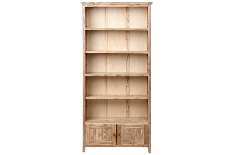 Salton Bogreol 85 cm i Eg - Lysebrun - Opbevaring - Hylder & Reoler - Bogreol