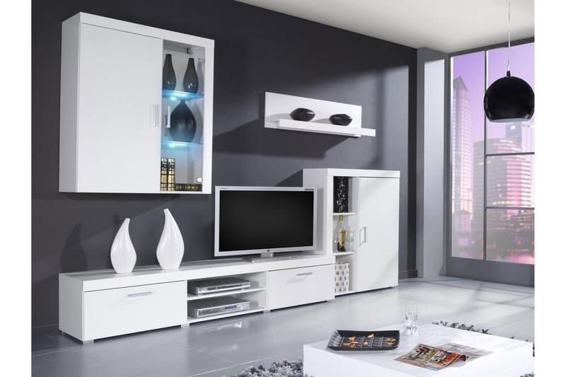 Samba TV-møbler - Hvid - Tv-møbelsæt