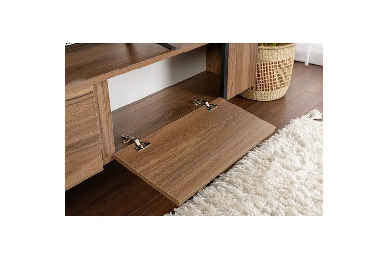 Serenity Tv-bænk 50 cm - Sort - Møbler - TV borde & mediemøbler - TV-borde