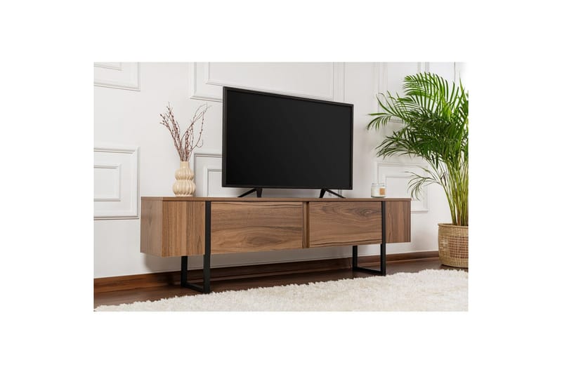 Serenity Tv-bænk 50 cm - Sort - Møbler - TV borde & mediemøbler - TV-borde