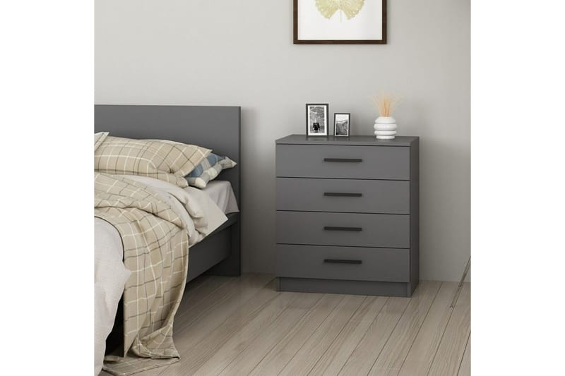 Serin TV-skab 70 cm - Hvid - Opbevaring - Opbevaringsmøbler - Kommode - Entrékommode