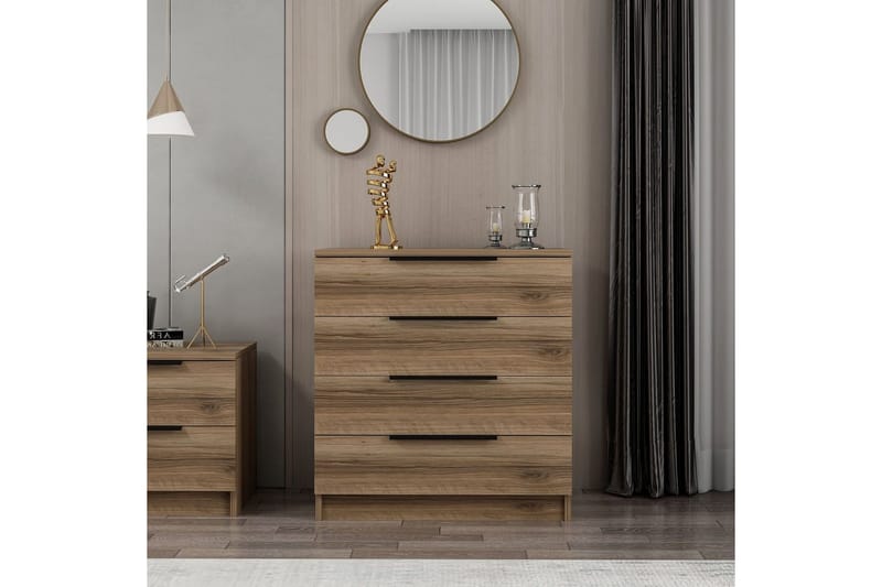 Serin TV-skab 73 cm - Valnød - Møbler - TV borde & mediemøbler - TV-skab