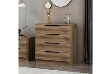 Serin TV-skab 73 cm - Valnød - Opbevaring - Opbevaringsmøbler - Kommode - Entrékommode