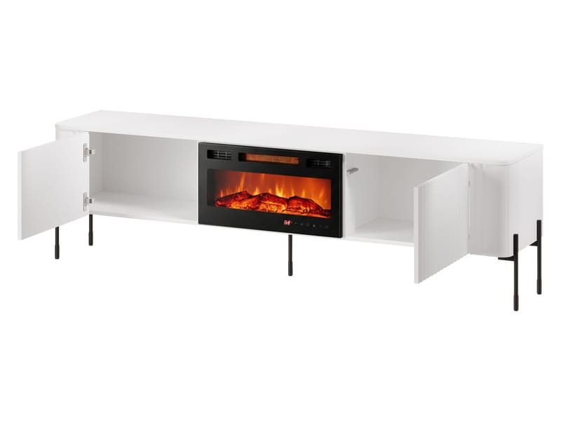 Sherie TV-bænk 190 cm - Brun - Møbler - TV borde & mediemøbler - TV-borde