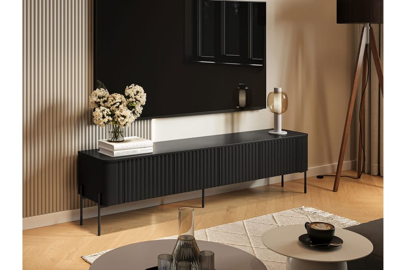 Sherie Tv-Bænk 190x40 cm - Lyserød - Møbler - TV borde & mediemøbler - TV-borde