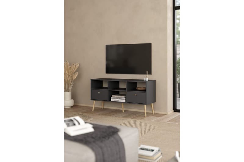 Shinta TV-stativ 61 cm - Askegrå - Møbler - TV borde & mediemøbler - Mediestativ & vægbeslag