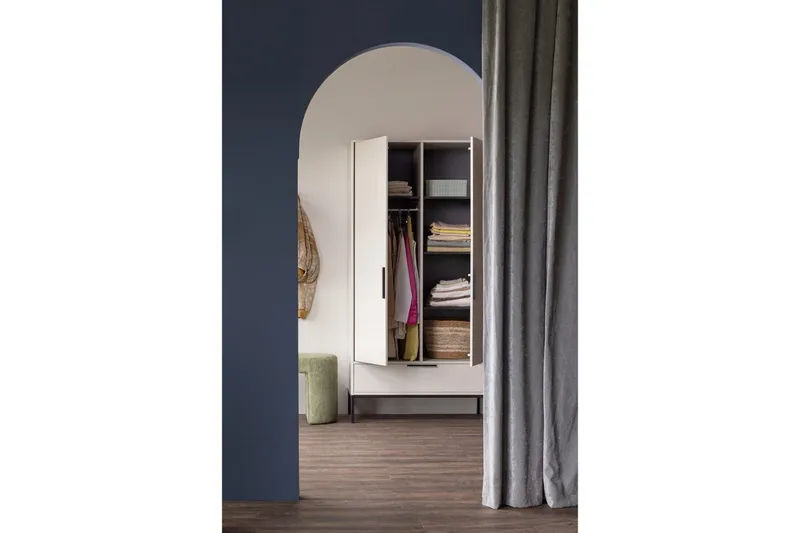 Skab Adam - Fyrrstøv - Opbevaring - Tøjopbevaring - Garderobeskabe - Garderobeskab & klædeskab