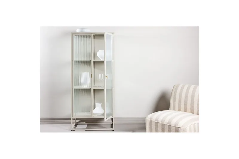 Skab Garis - 40x70160 - Opbevaring - Skab - Vitrineskabe