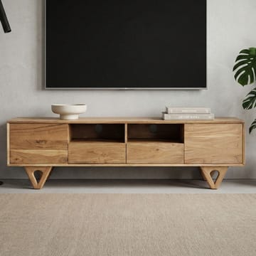 Sorric TV-bænk 160 cm - Varm lysebrun - Møbler - TV borde & mediemøbler - TV-borde