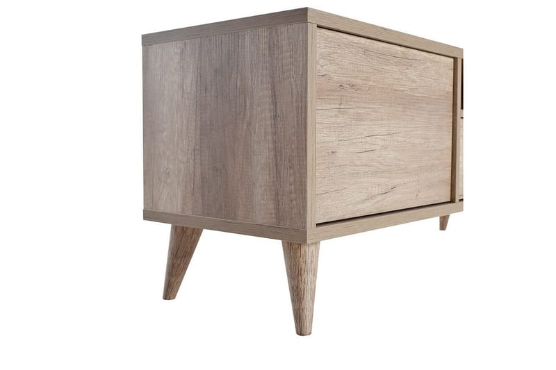 Sosan Tv-bænk 120 cm - Lysebrun - Møbler - TV borde & mediemøbler - TV-borde