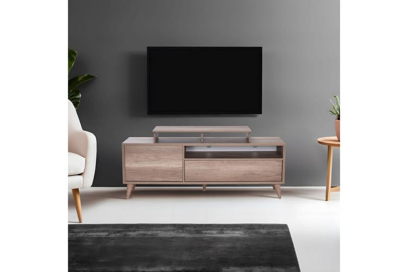 Sosan Tv-bænk 150 cm - Beige - Møbler - TV borde & mediemøbler - TV-borde