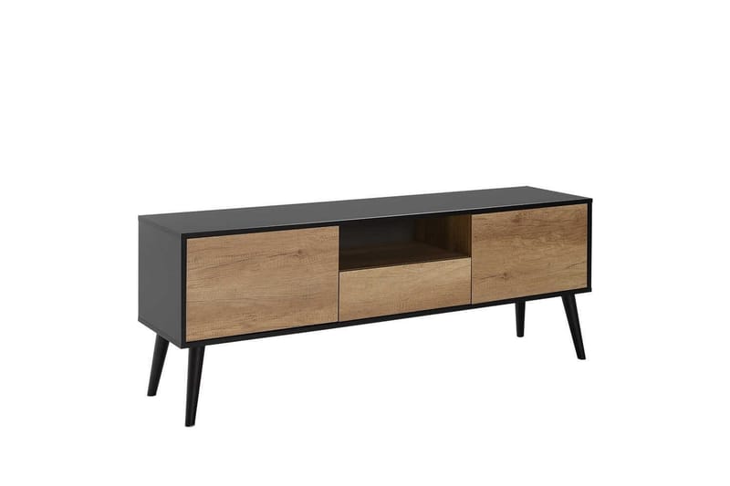 Sosan Tv-bænk 160 cm - Taupe/Sort - Møbler - TV borde & mediemøbler - TV-borde