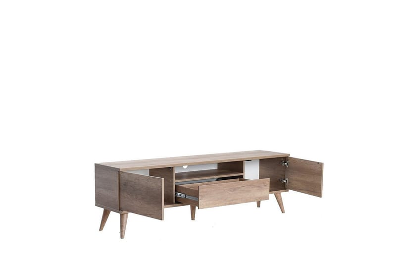 Sosan Tv-bænk 180 cm - Lysebrun - Møbler - TV borde & mediemøbler - TV-borde