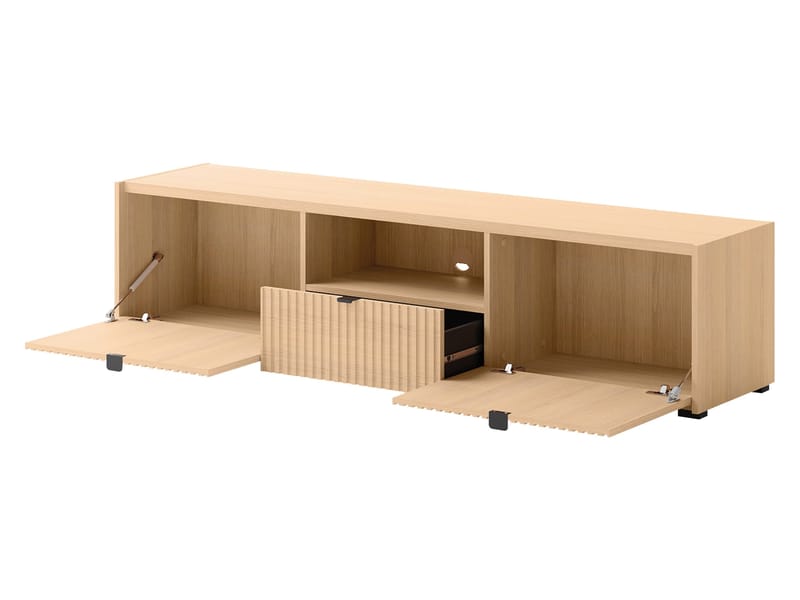 Sovren TV-bænk 179 cm - Brun - Møbler - TV borde & mediemøbler - TV-borde