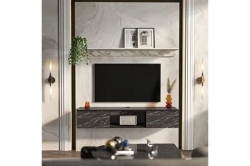 Sovric TV-bænk 140 cm - Hvid - Møbler - TV borde & mediemøbler - TV-borde