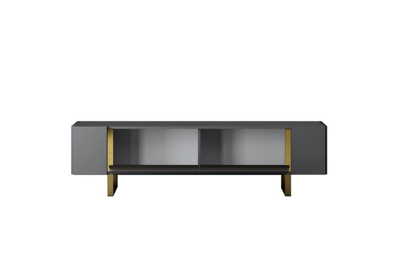 Sozi TV-bord 180 cm - Guld/Antracit - Møbler - TV borde & mediemøbler - TV-borde
