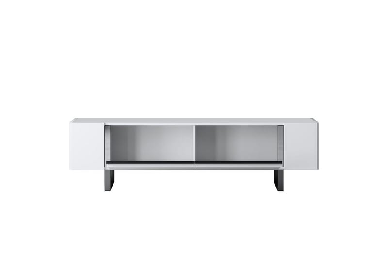 Sozi TV-bord 180 cm - Hvid/Sølv - Møbler - TV borde & mediemøbler - TV-borde
