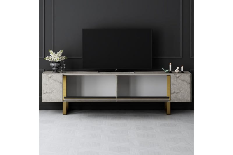 Sozi TV-bord 180 cm - Kobber/Messing - Møbler - TV borde & mediemøbler - TV-borde