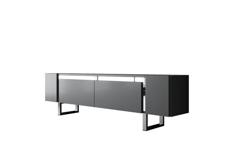 Sozi TV-bord 180 cm - Sølv/Antracit - Møbler - TV borde & mediemøbler - TV-borde