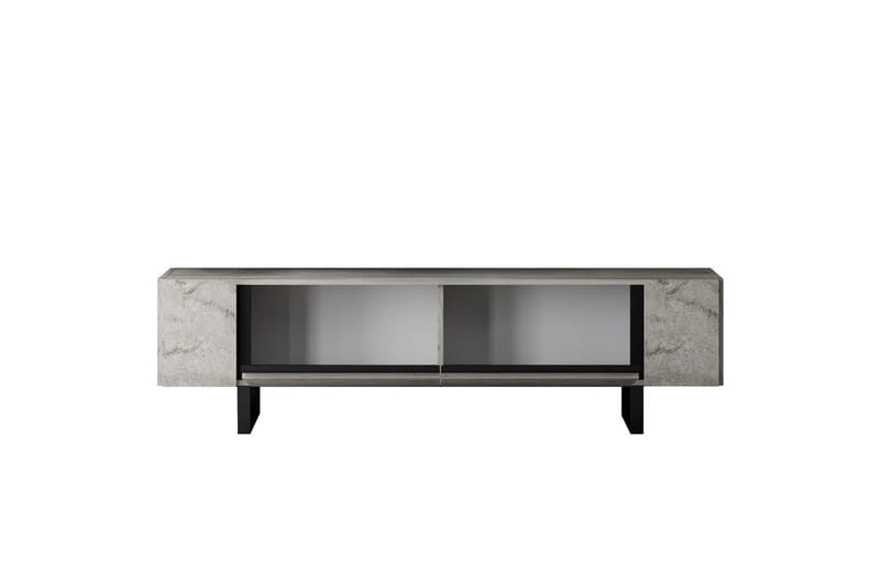 Sozi TV-bord 180 cm - Sort/Grå - Møbler - TV borde & mediemøbler - TV-borde
