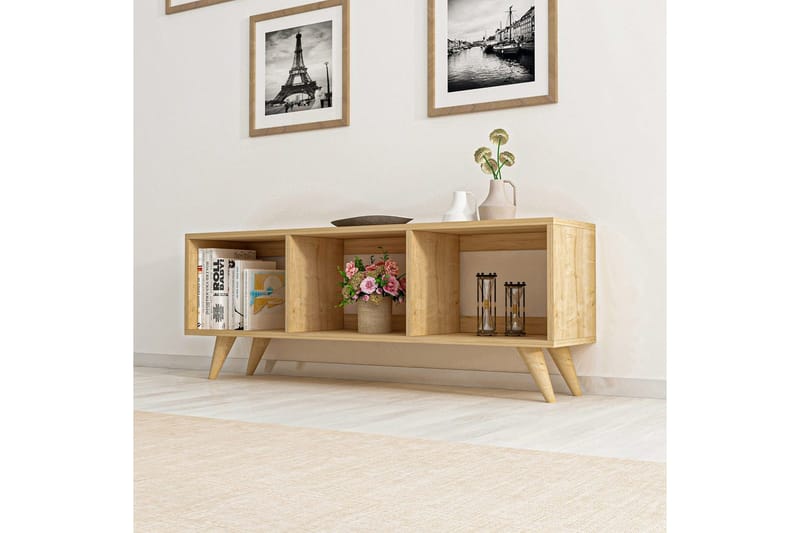 Springhill TV-bænk 120 cm - Blå - Møbler - TV borde & mediemøbler - TV-borde