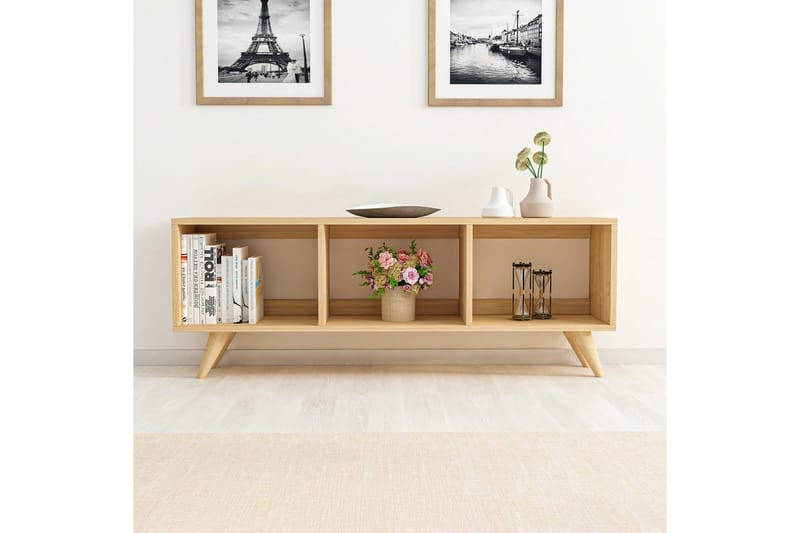 Springhill TV-bænk 120 cm - Blå - Møbler - TV borde & mediemøbler - TV-borde