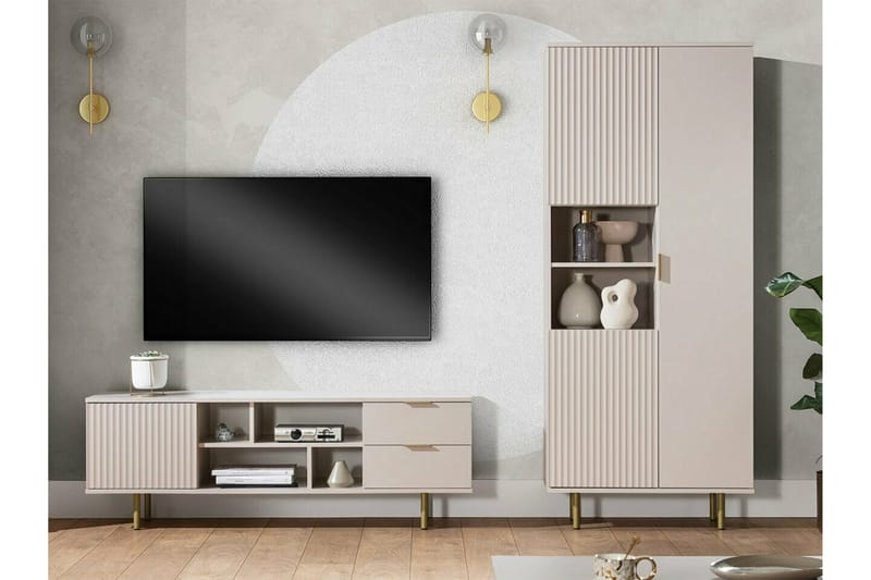 Staffin Tv-skab 150 cm - Cashmere - TV-skab