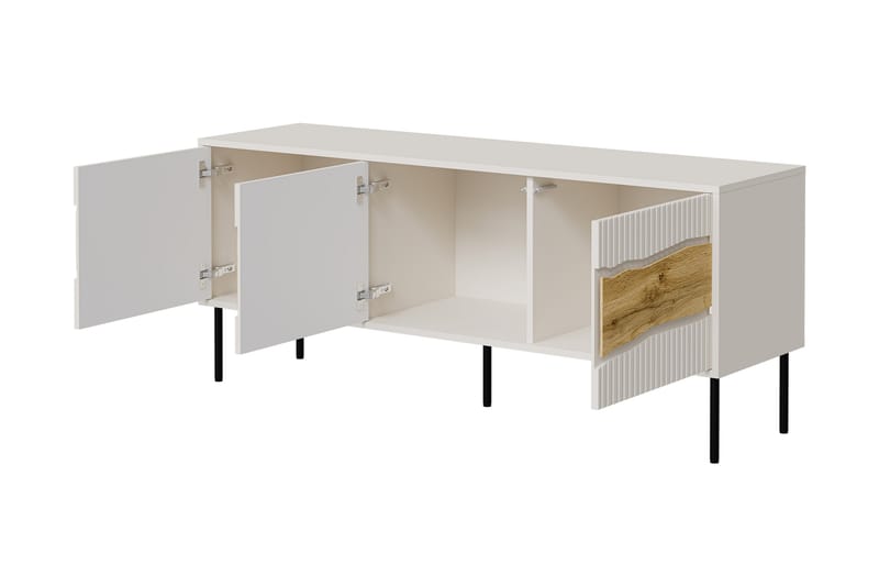 Stintino Tv-Bænk 144x40 cm - Beige/Brun - Møbler - TV borde & mediemøbler - TV-borde