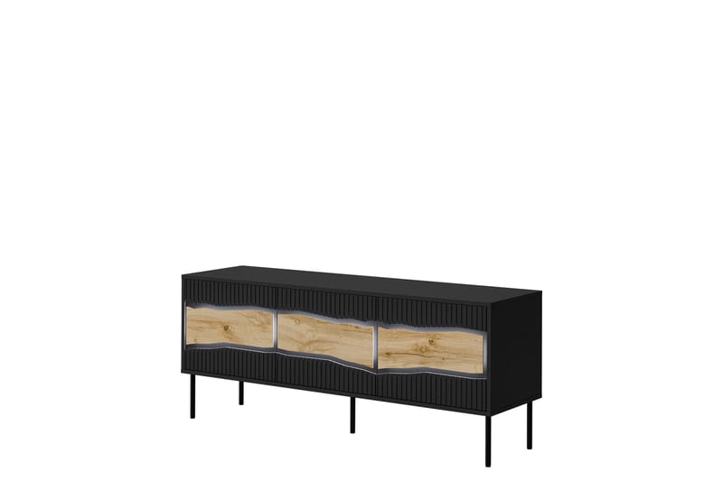 Stintino Tv-Bænk 144x40 cm - Grå - Møbler - TV borde & mediemøbler - TV-borde