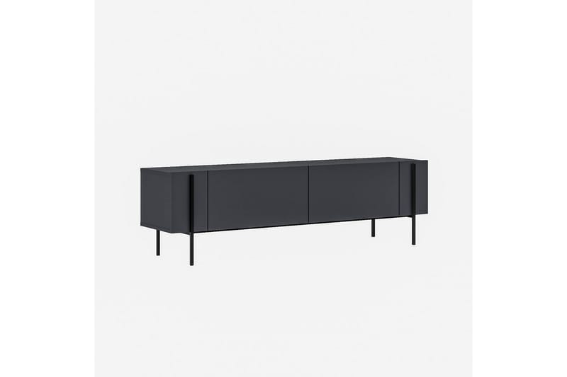 Stira Tv-bænk 160 cm - Grafitgrå - Møbler - TV borde & mediemøbler - TV-borde