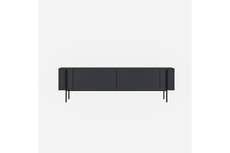 Stira Tv-bænk 160 cm - Grafitgrå - Møbler - TV borde & mediemøbler - TV-borde