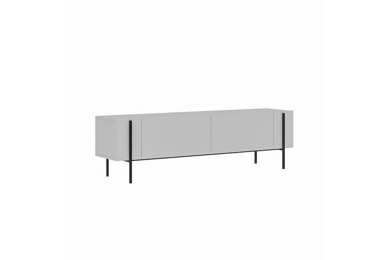 Stira Tv-bænk 160 cm - Hvid - Møbler - TV borde & mediemøbler - TV-borde