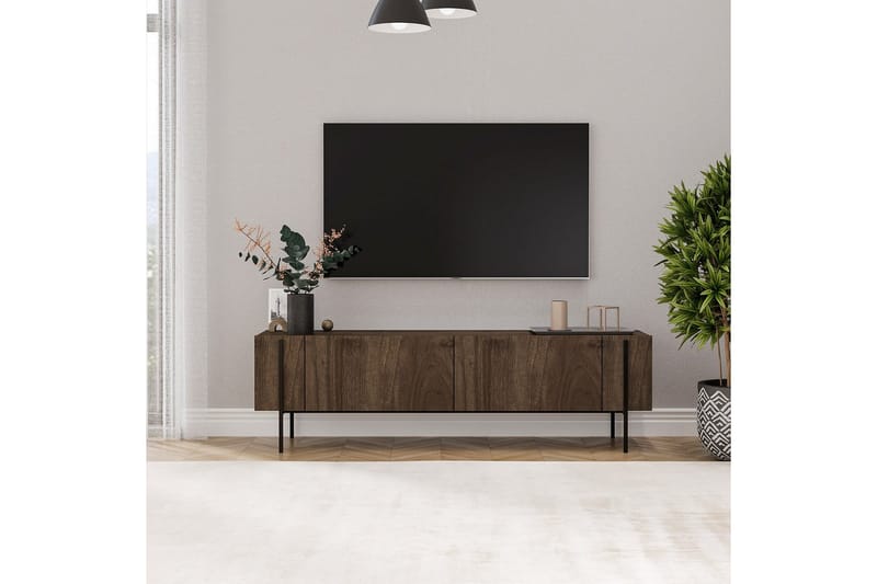 Stira Tv-bænk 160 cm - Nature - Møbler - TV borde & mediemøbler - TV-borde