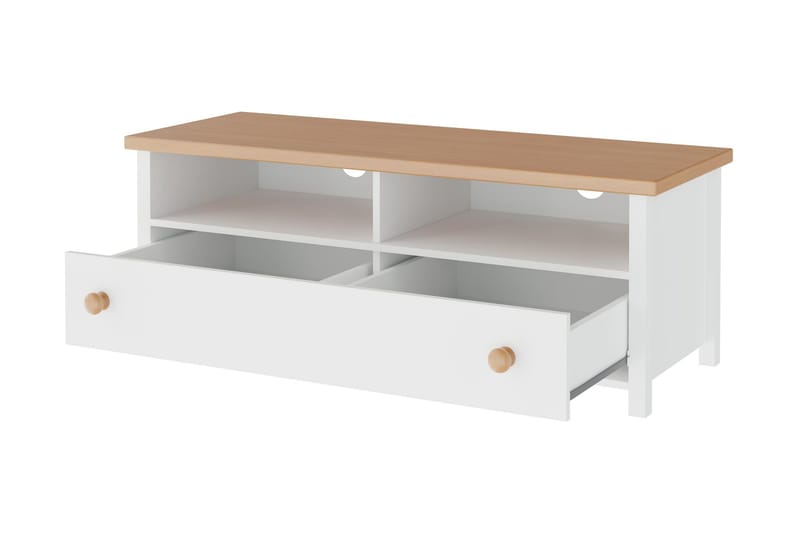 Storys TV-bænk 120x42 cm - Hvid - Møbler - TV borde & mediemøbler - TV-borde