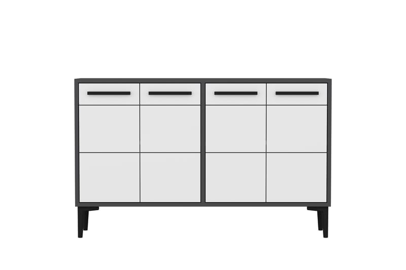 Stria Tv-bænk 120 cm - Antracit/Hvid - Møbler - TV borde & mediemøbler - TV-borde
