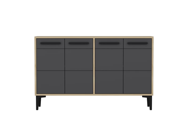 Stria Tv-bænk 120 cm - Eg/Antracit - Møbler - TV borde & mediemøbler - TV-borde