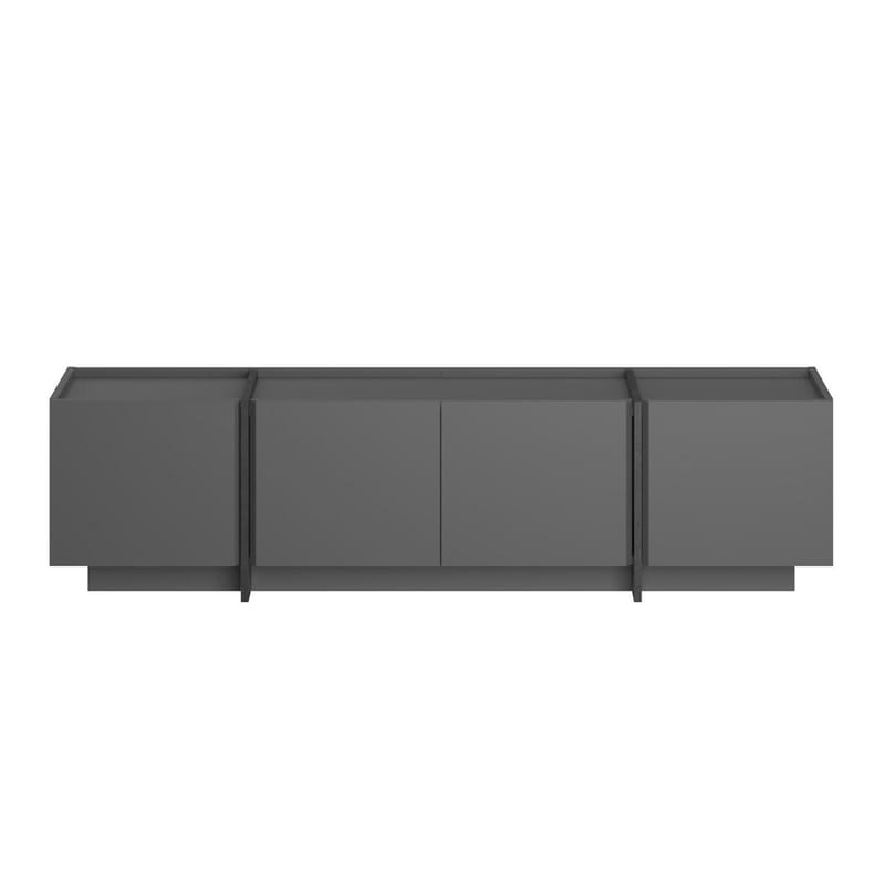 Sylvenn TV-bænk 180 cm - Antracit/Sort - Møbler - TV borde & mediemøbler - TV-borde