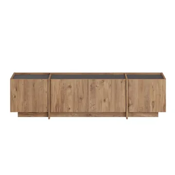 Sylvenn TV-bænk 180 cm - Atlantic Pine/Anthracite - Møbler - TV borde & mediemøbler - TV-borde