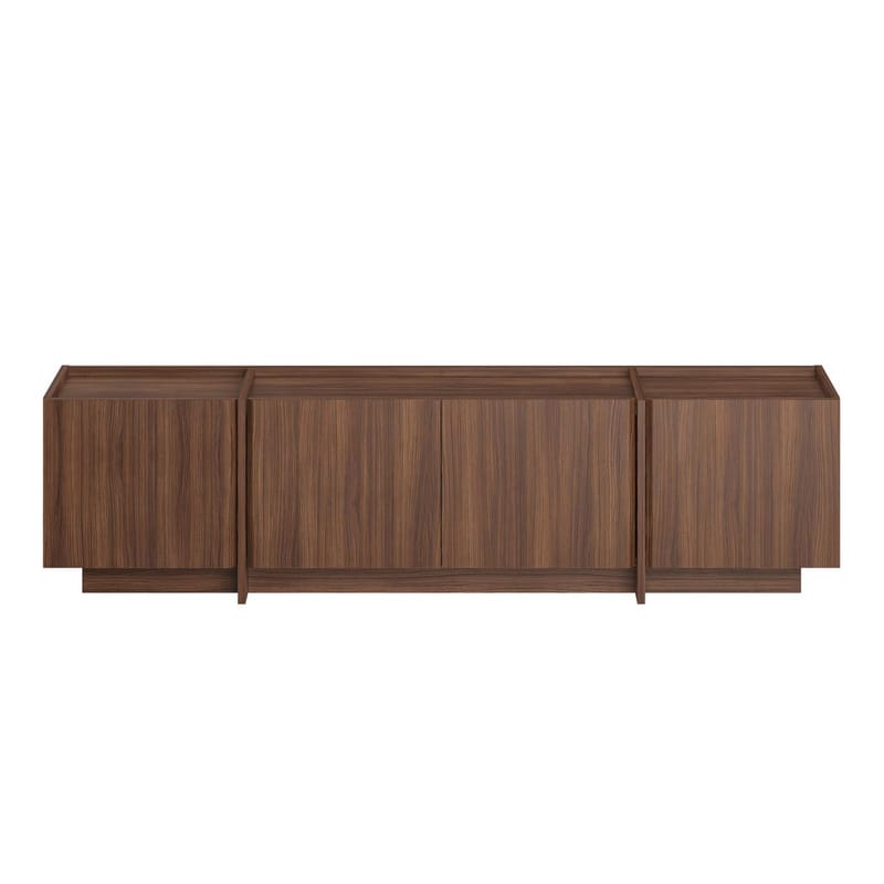 Sylvenn TV-bænk 180 cm - Milano Walnut - Møbler - TV borde & mediemøbler - Mediestativ & vægbeslag