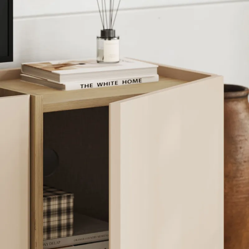 Sylvenn TV-bænk 180 cm - Safir Eg - Møbler - TV borde & mediemøbler - Mediestativ & vægbeslag