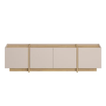 Sylvenn Tv-bord 180 cm med Opbevaring i Eg - Sandbeige - Møbler - TV borde & mediemøbler - TV-borde