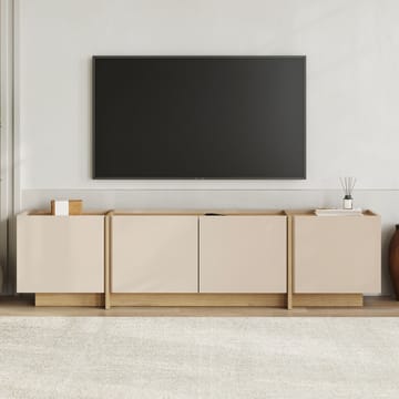 Sylvenn Tv-bord 180 cm med Opbevaring i Eg - Sandbeige - Møbler - TV borde & mediemøbler - TV-borde