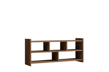 Taharoa Gulvstående Tv-bord 120 cm med Opbevaring i Mørkt Træ - Brun - Møbler - TV borde & mediemøbler - TV-borde