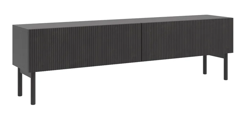 Takayo TV-bænk 176 cm, Sort