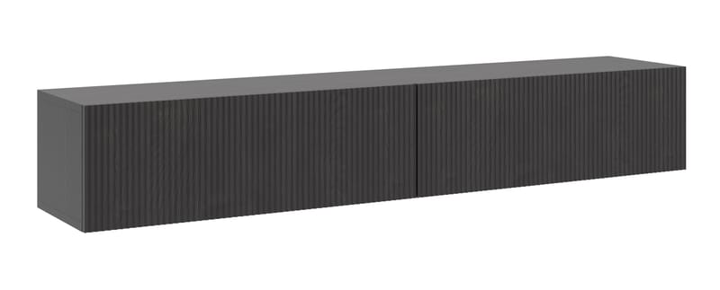 Takayo TV-bænk 176 cm - Sort - Møbler - TV borde & mediemøbler - TV-borde