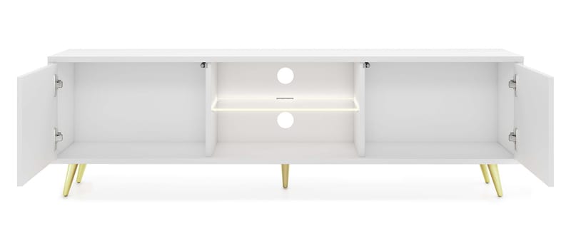 Tapas TV-bænk 135 cm - Hvid - Møbler - TV borde & mediemøbler - TV-borde