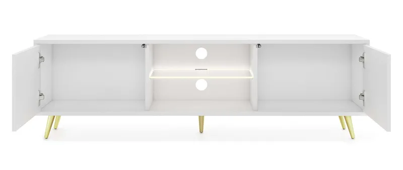 Tapas TV-bænk 135 cm - Hvid - Møbler - TV borde & mediemøbler - TV-borde