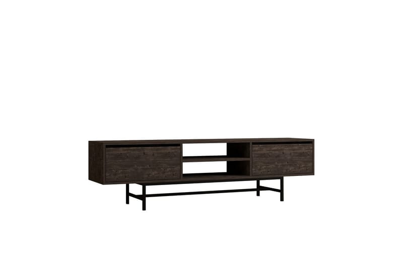 Tauber Tv-bænk 180 cm - Antracit - Møbler - TV borde & mediemøbler - TV-borde