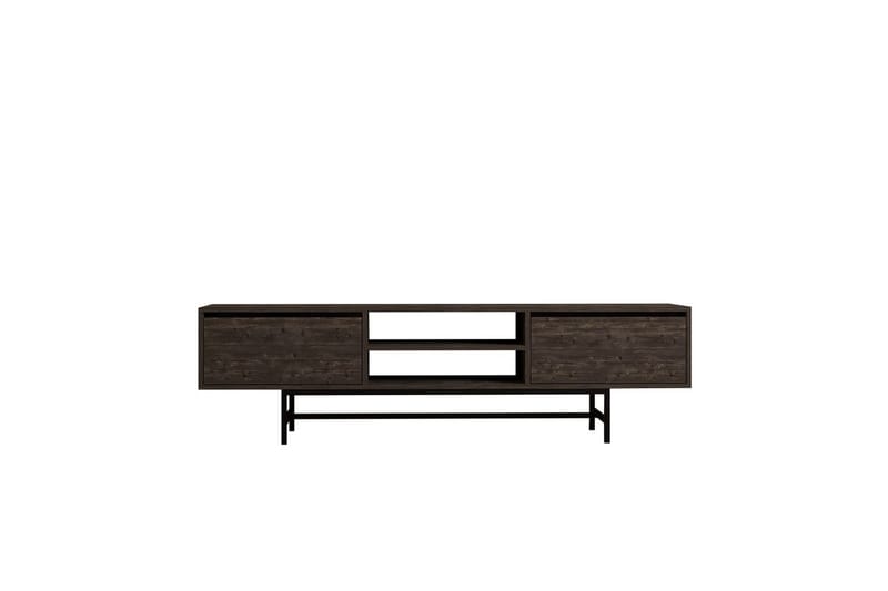 Tauber Tv-bænk 180 cm - Antracit - Møbler - TV borde & mediemøbler - TV-borde