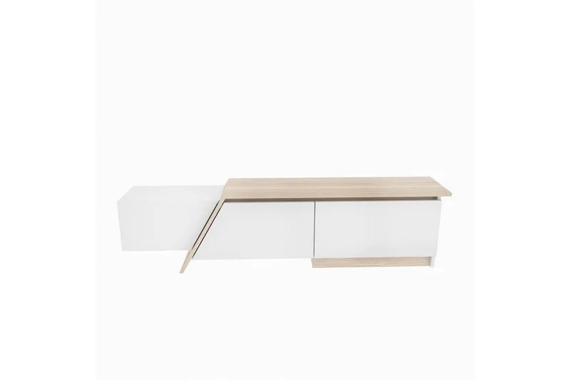 Tavros TV-bænk 180 cm, Hvid